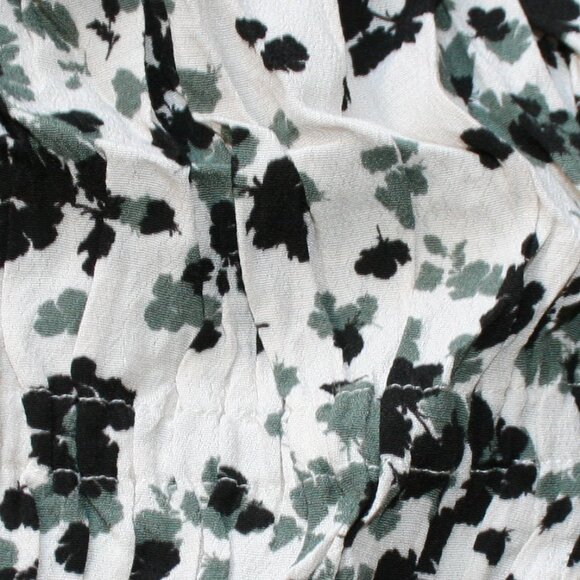 Cropped Long Sleeve Blouse Size Medium - Picture 3 of 8